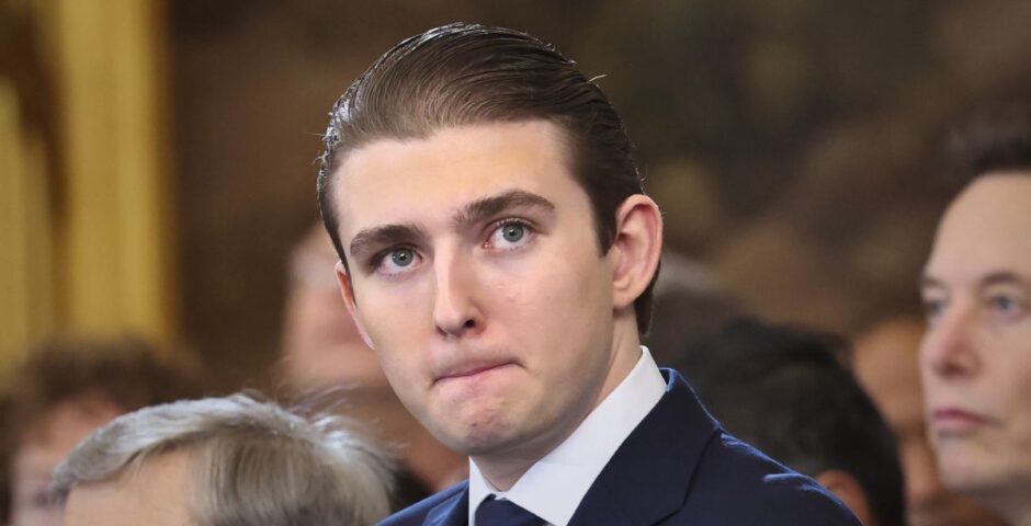 barron trump uni rules secret service